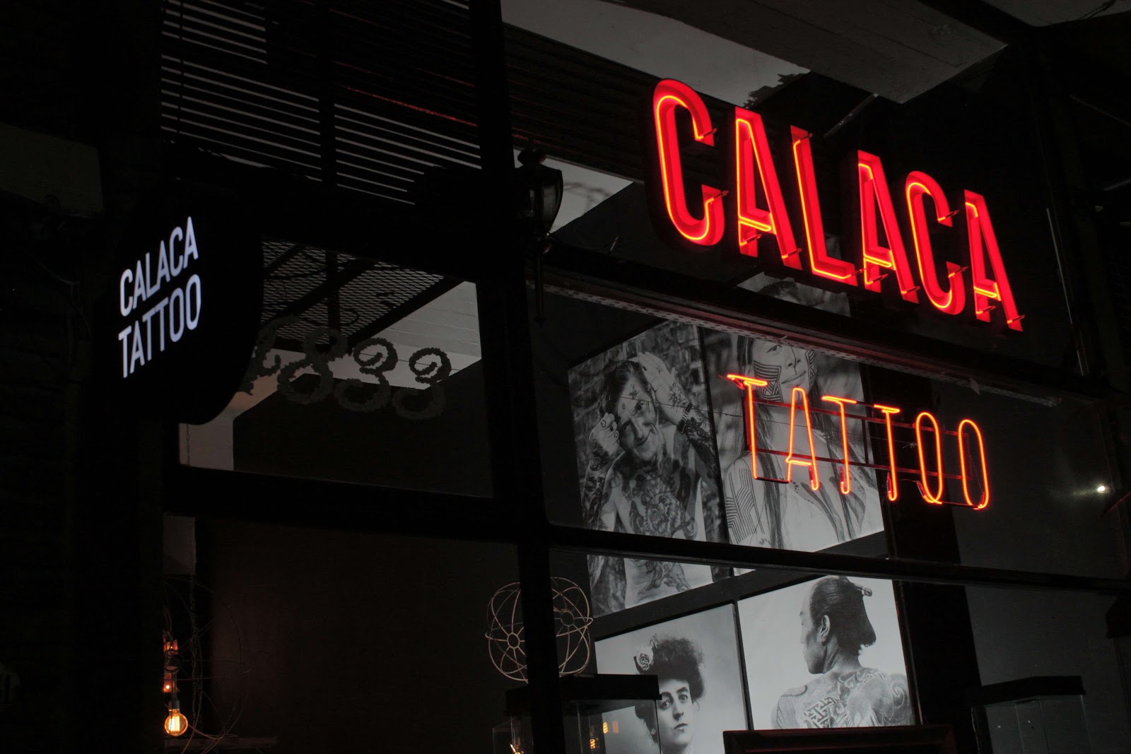 Interior del estudio Calaca